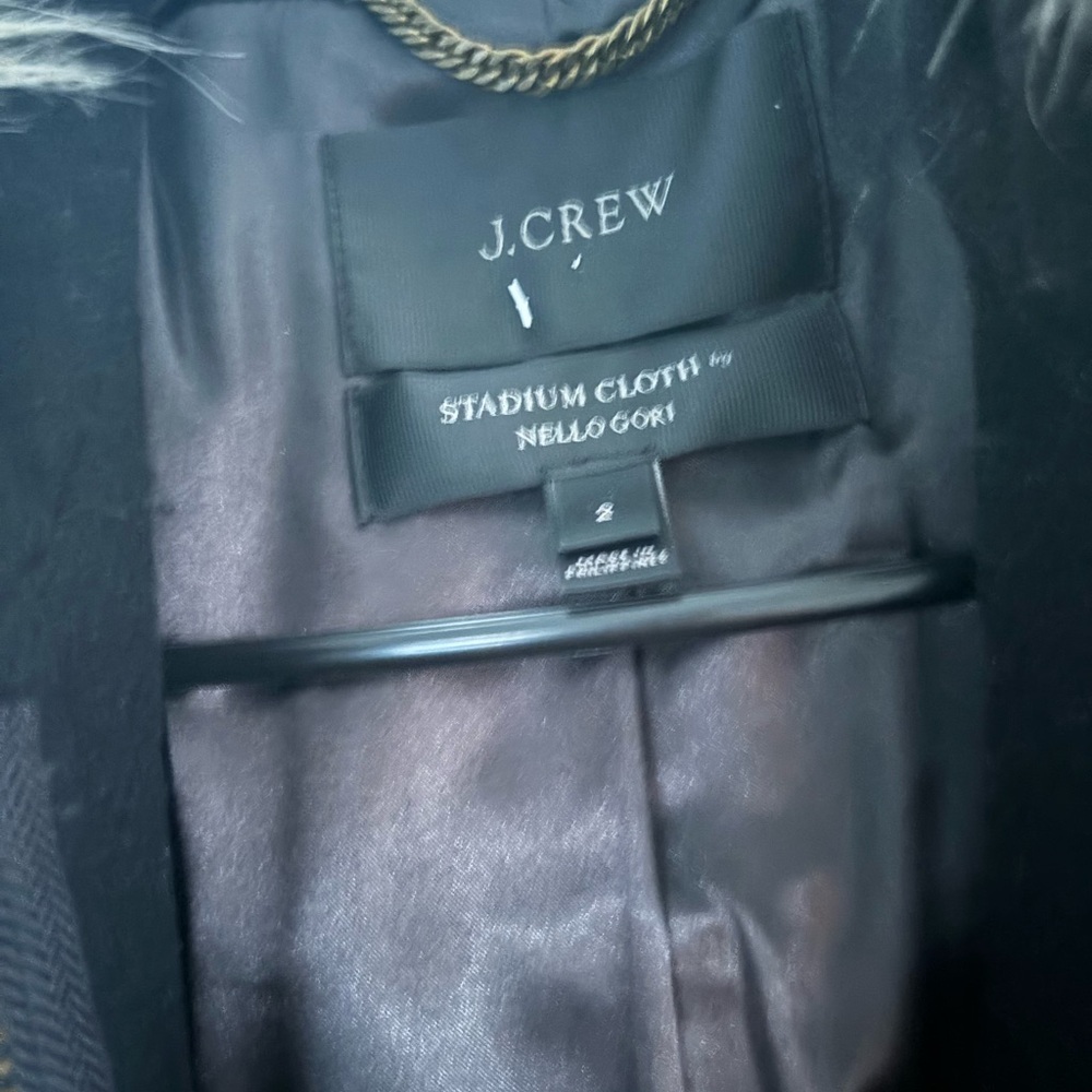 J.Crew Stadium Cloth Coat